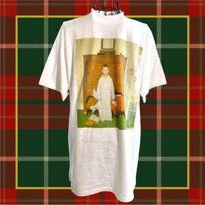 Vintage Norman Rockwell 100th Birthday Collection Single Stitch T Size M NWT